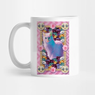 pale pink kitty princess Mug